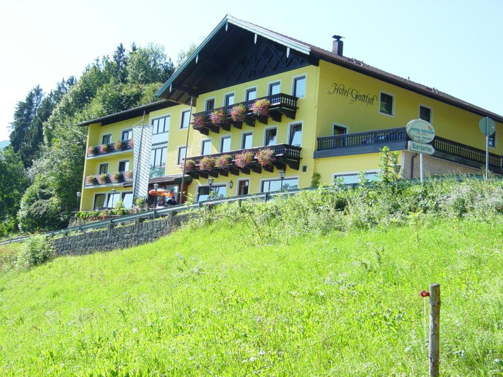 Hotel Zur Schonen Aussicht Übersee Exterior foto